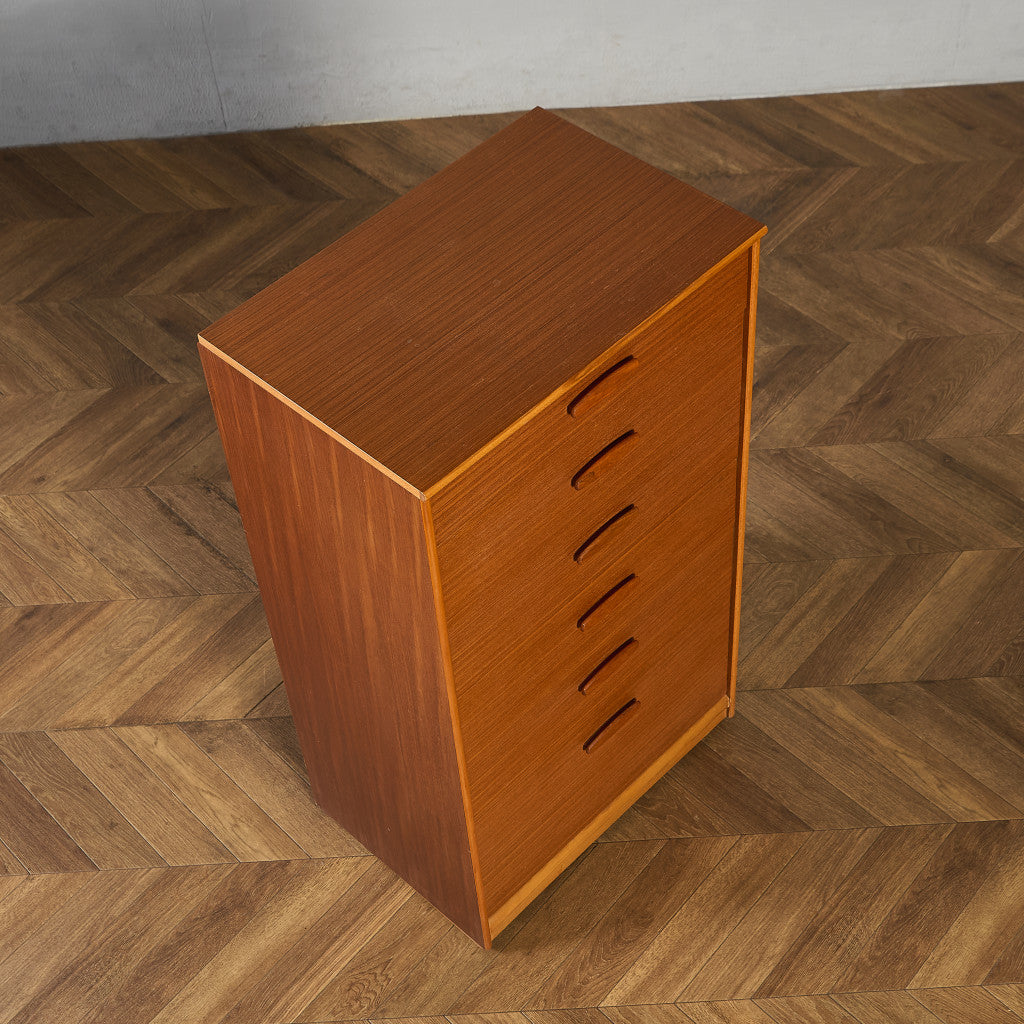 ヴィンテージ 6段チェスト