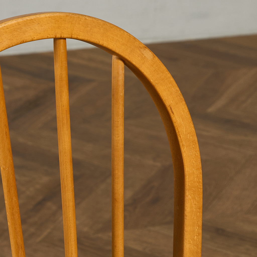 アーコール ERCOL ヴィンテージ 4本 スポーク フープバックチェア ラウンドゴールドラベル #89772