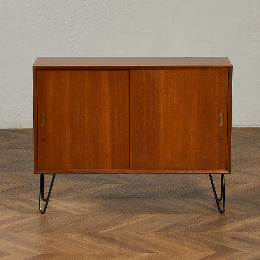 イギリス ヴィンテージ キャビネット カスタム アイアン ヘアピン