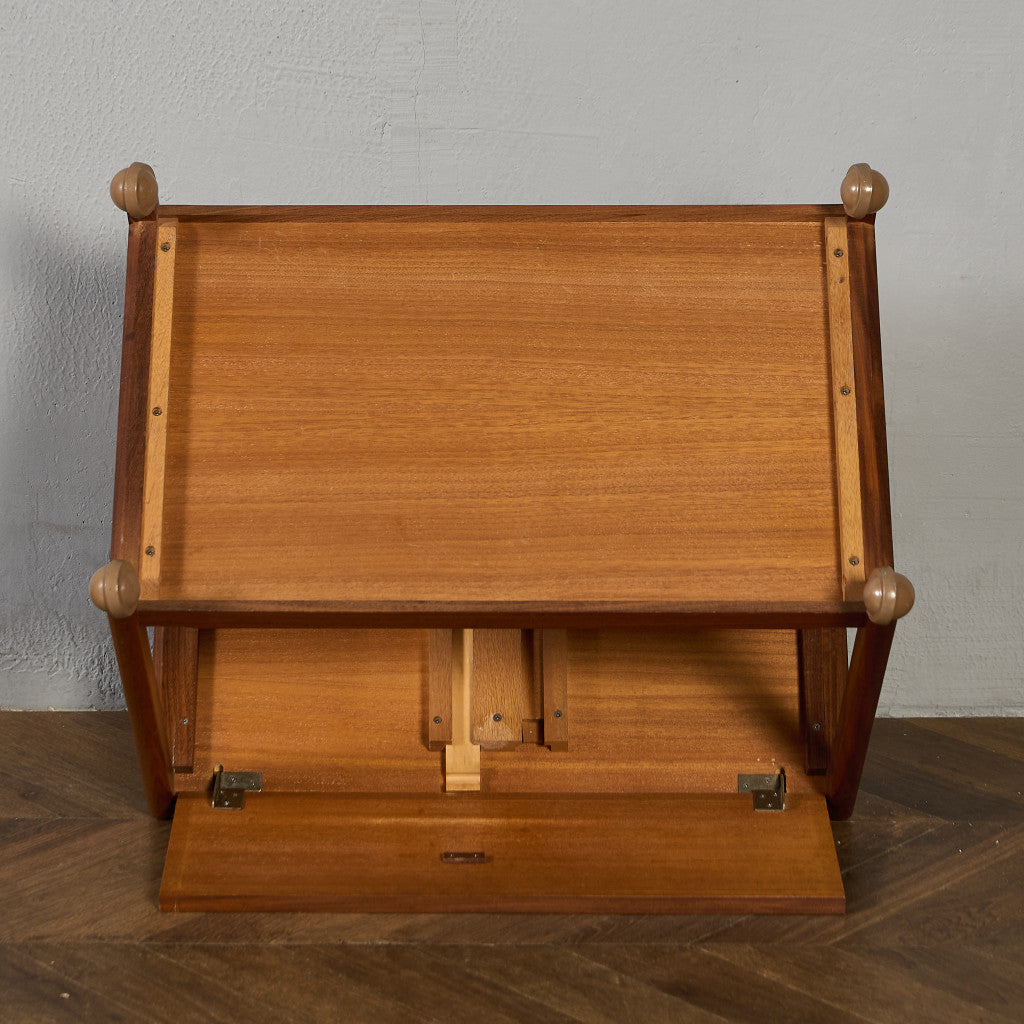 英国 ヴィンテージ ドロップリーフ トロリーワゴン