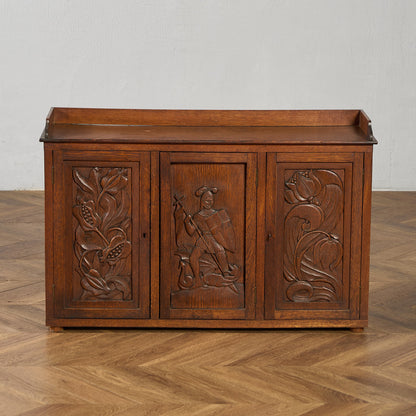 英国 アンティーク キャビネット