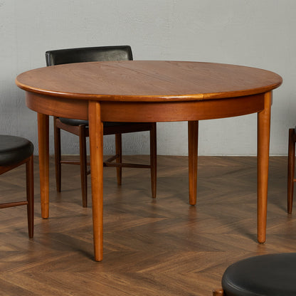ヴィンテージ エクステンション ラウンドダイニングテーブル