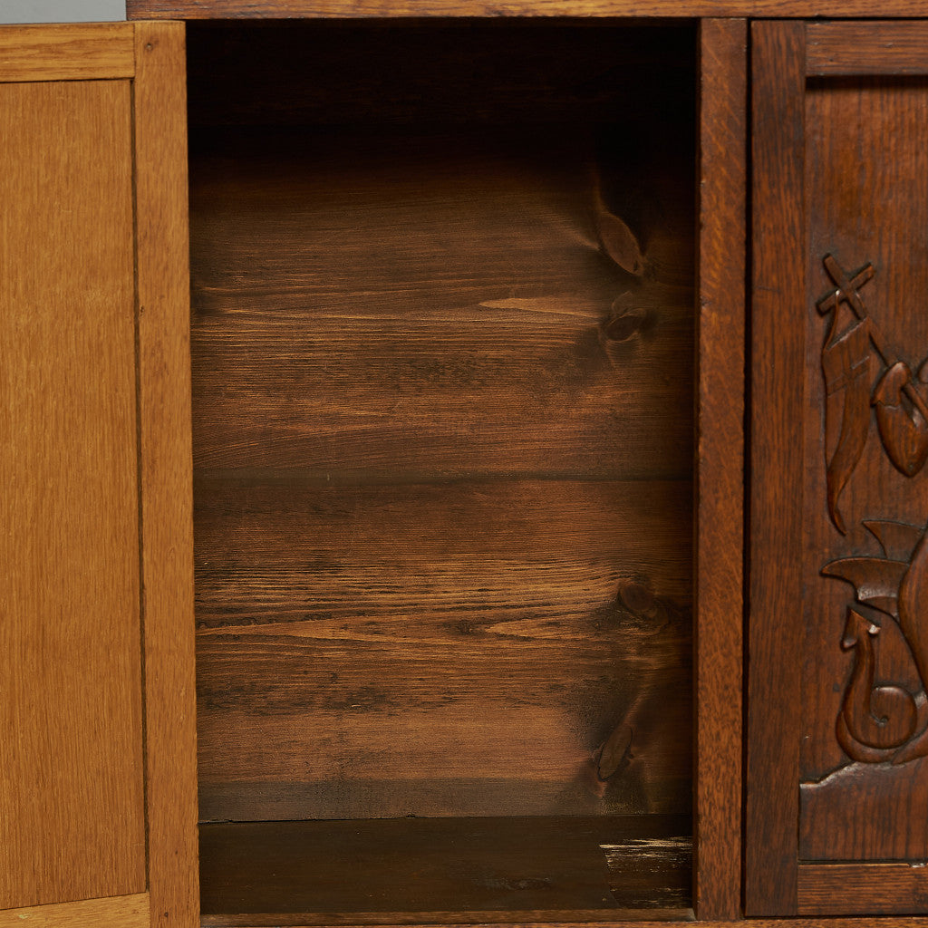 英国 アンティーク キャビネット