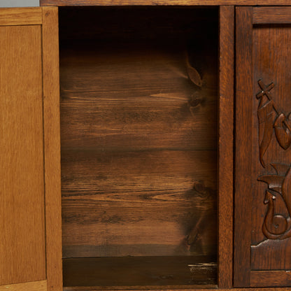 英国 アンティーク キャビネット