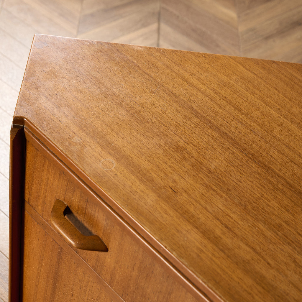 Brandon ライティングデスク付き コーナーキャビネット 3点セット