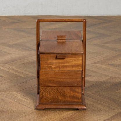 英国 ヴィンテージ ソーイングボックス #95619