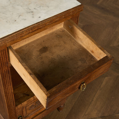 英国 クラシック 大理石 サイドキャビネット #96636