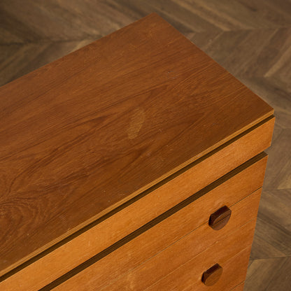 英国 ヴィンテージ 6段 チェスト