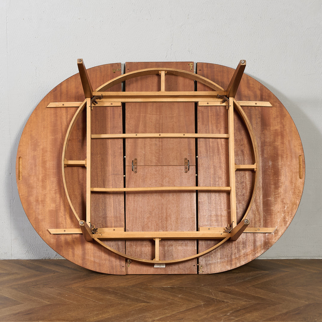 英国 ヴィンテージ ラウンド ダイニングテーブル #89660