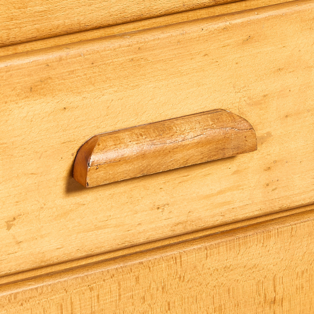 オランダヴィンテージ 片袖デスク