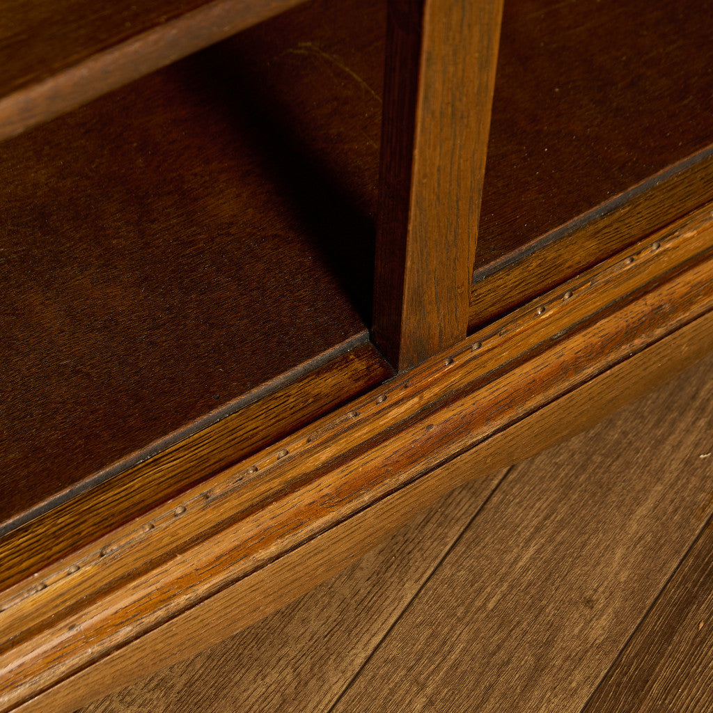 英国 クラシック オーク材 ブックケース