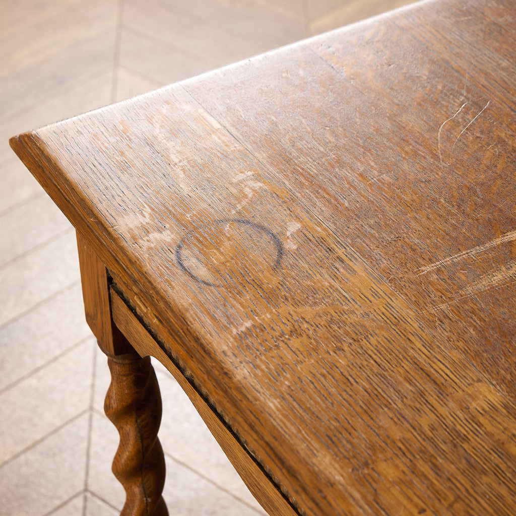 英国 クラシック バーリーシュガーツイスト サイドテーブル #97351