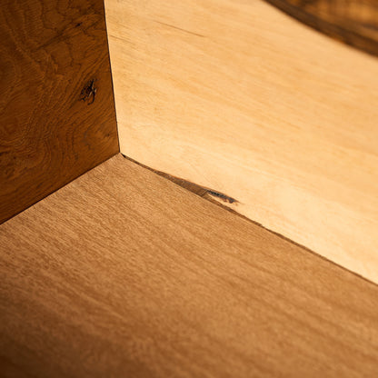 英国 クラシック オーク 3段 チェスト