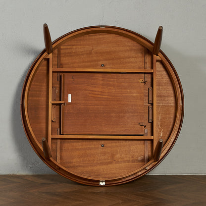 エクステンション ラウンド ダイニングテーブル