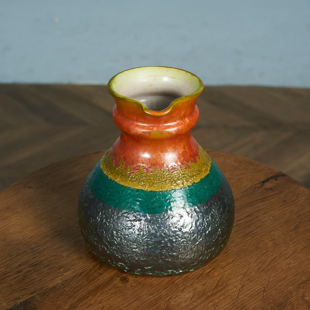 54538★German Art Pottery フラワーベース Ruscha Ruscha-- 28.8cm | Fat Lava & German Art Pottery