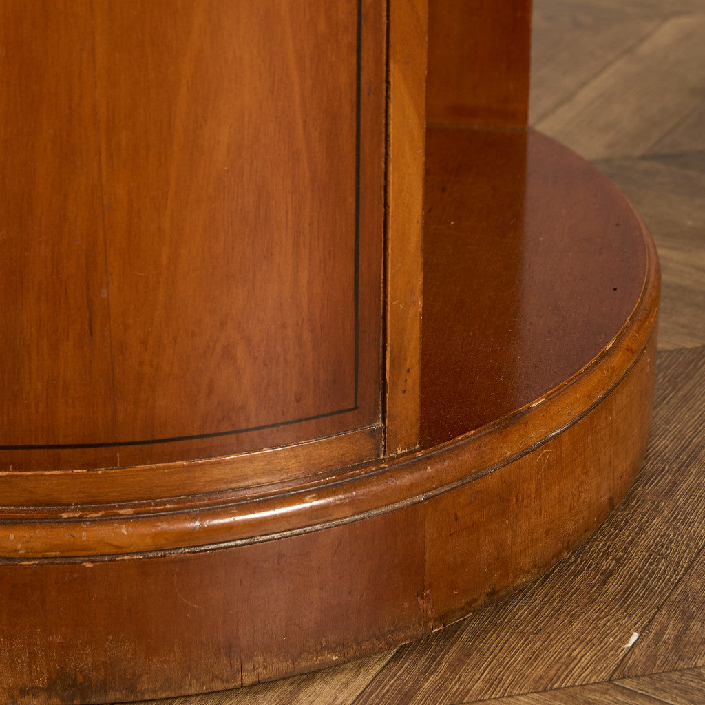 クラシック ドラム テーブル 本棚