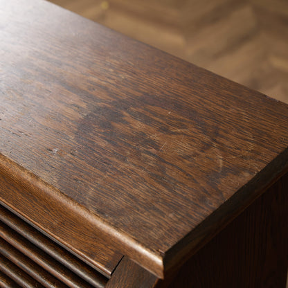 英国 クラシック ロールトップ ライティング ビューロー