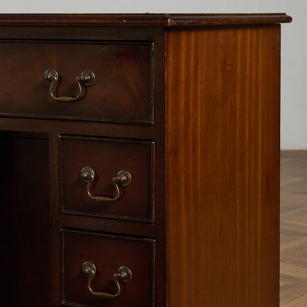 英国 クラシック 両袖 スモール デスク