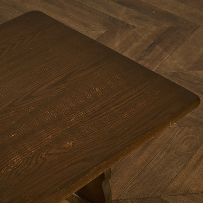 英国 クラシック オーク材 センターテーブル サイドテーブル