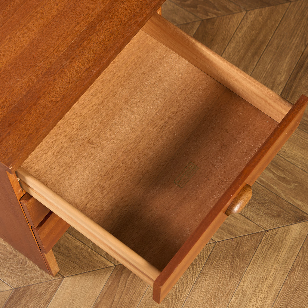 ヴィンテージ 両袖 デスク ドレッシングデスク