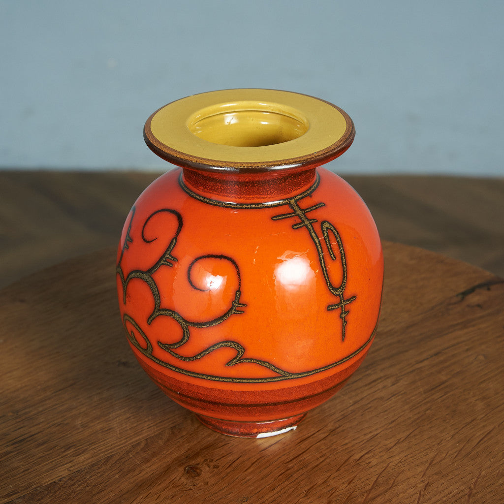 German Art Pottery Flower Vase #81911