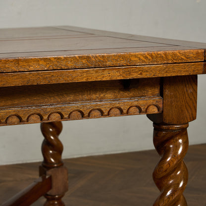 英国 クラシック ドローリーフ ダイニングテーブル