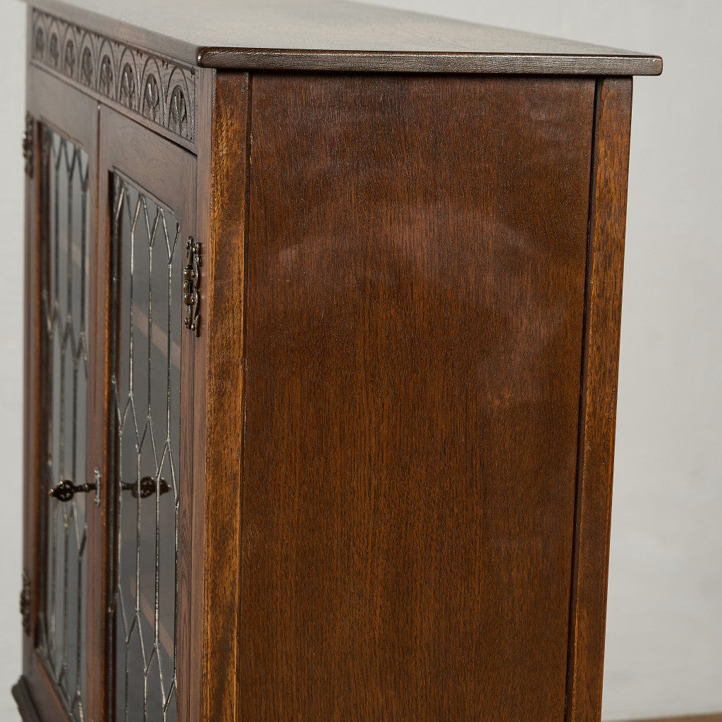 英国 クラシック オーク材 ブックケース