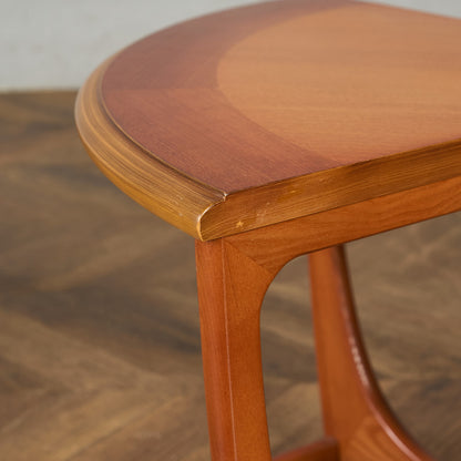 ヴィンテージ ガラストップ ネスト コーヒーテーブル