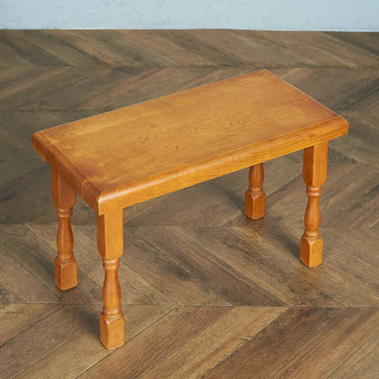 Dutch solid oak nesting table #85389