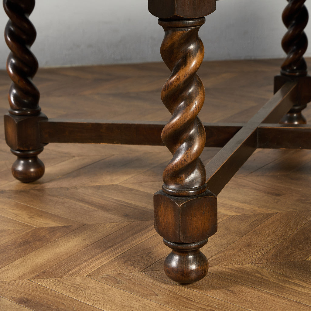 英国 クラシック ドローリーフ ダイニングテーブル