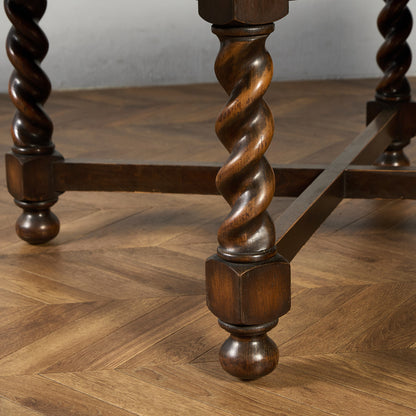 英国 クラシック ドローリーフ ダイニングテーブル