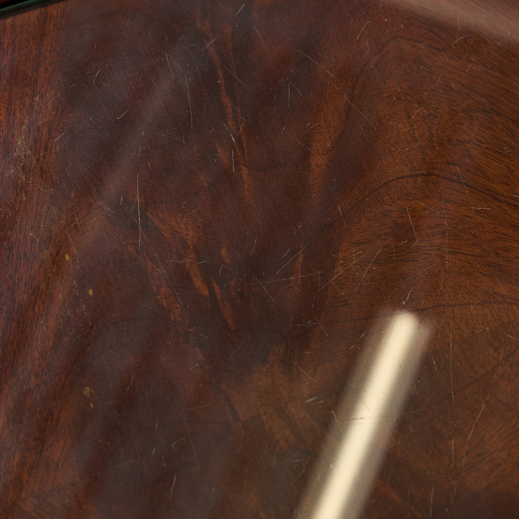 英国 クラシック ガラストップ ネストテーブル