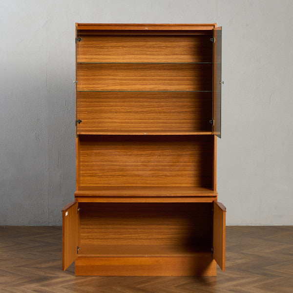 英国 ヴィンテージ ウォールユニット 本棚