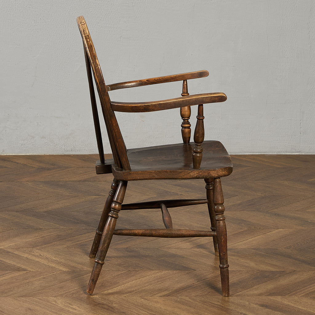 英国 クラシック ホイールバック ウィンザー アームチェア