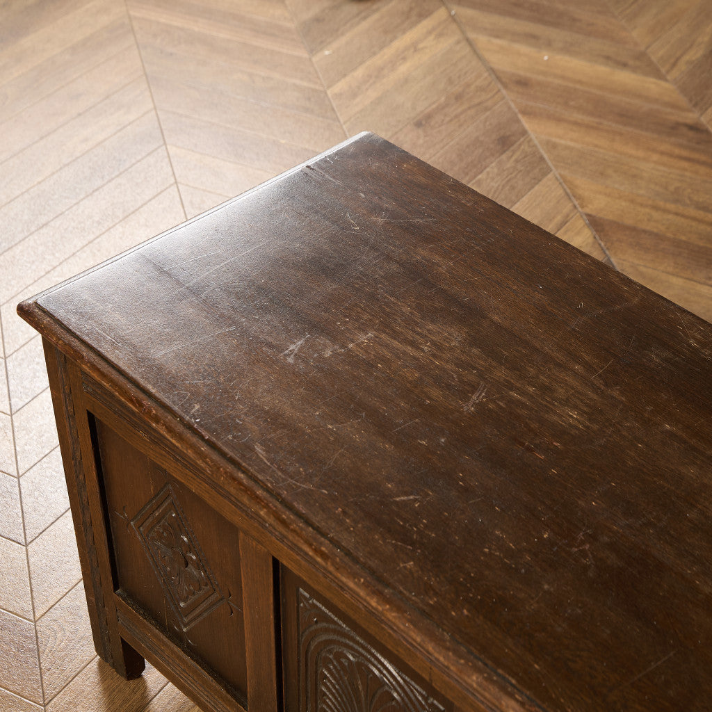 オーク ブランケットボックス