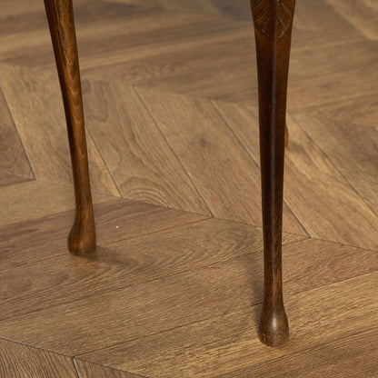 英国 クラシック ガラストップ ネストテーブル