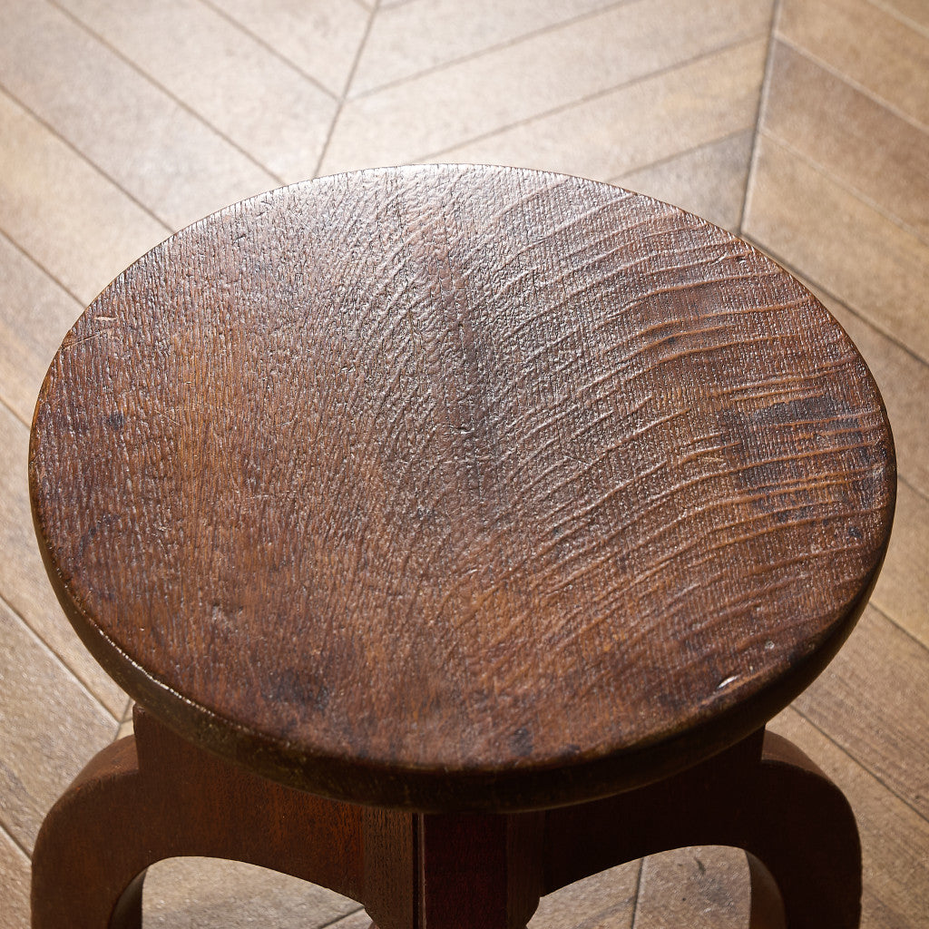 英国 クラシック 昇降式 スツール