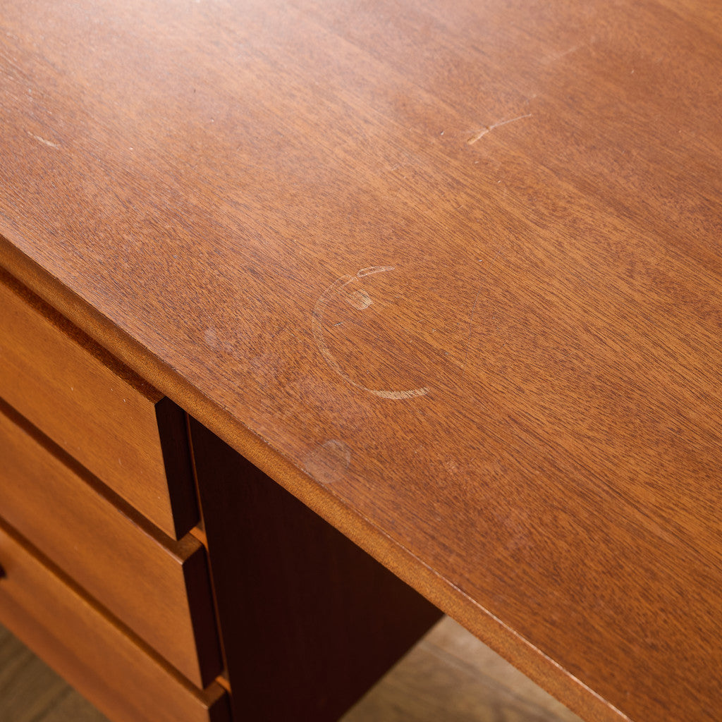 ヴィンテージ 両袖 デスク ドレッシングデスク