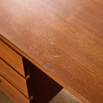 ヴィンテージ 両袖 デスク ドレッシングデスク