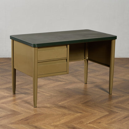 ベルギー ヴィンテージ 片袖 デスク