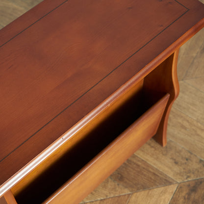 英国クラシック マガジンラック / サイドテーブル #85424