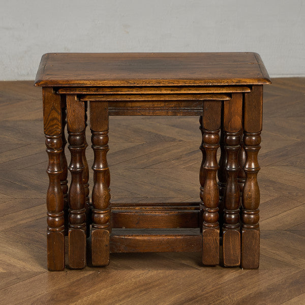 英国クラシック ネストテーブル サイドテーブル