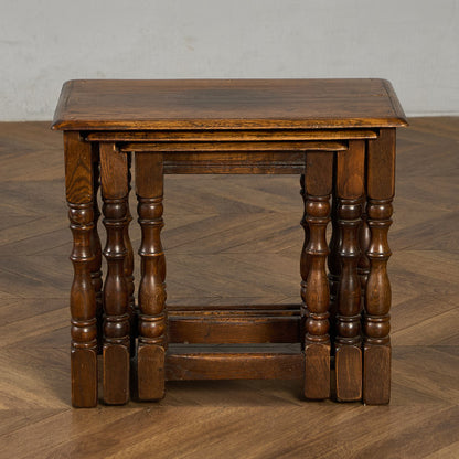 英国クラシック ネストテーブル サイドテーブル