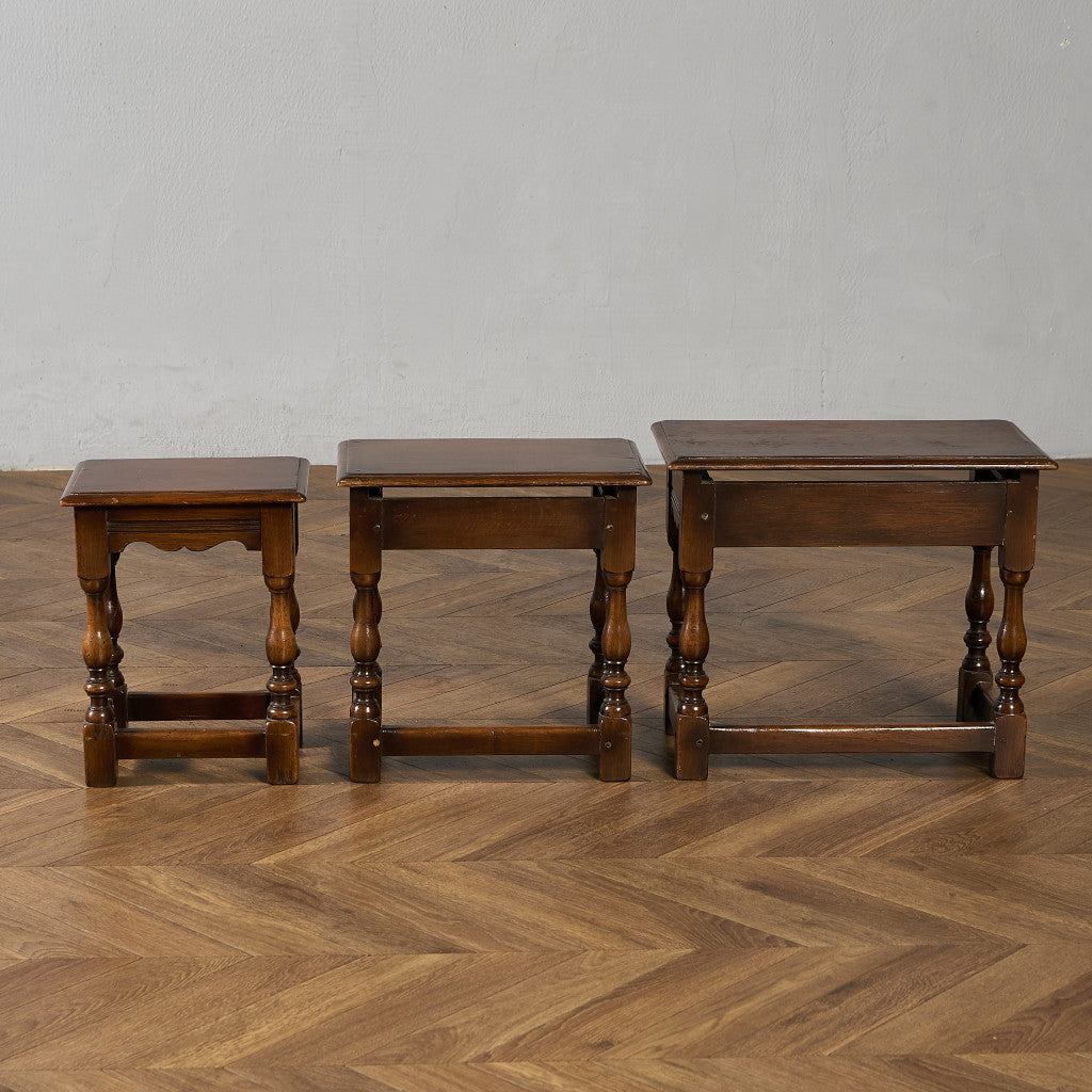 英国 クラシック ネストテーブル サイドテーブル