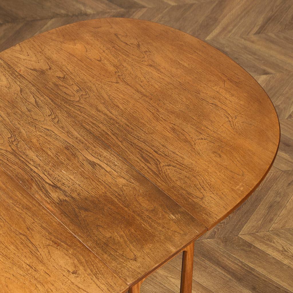 イギリス ヴィンテージ ドロップリーフ ゲートレッグテーブル