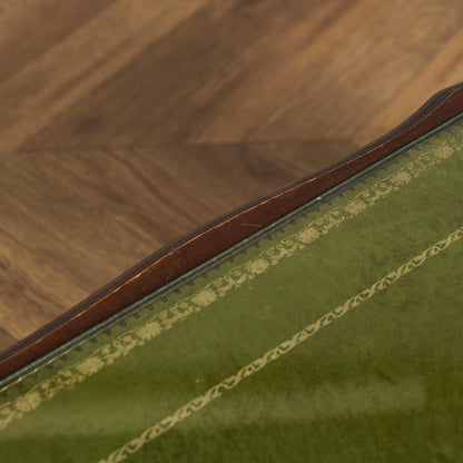 英国 クラシック ガラストップ コーヒーテーブル