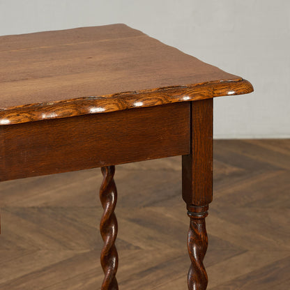 英国 クラシック バーリーシュガーツイスト サイドテーブル