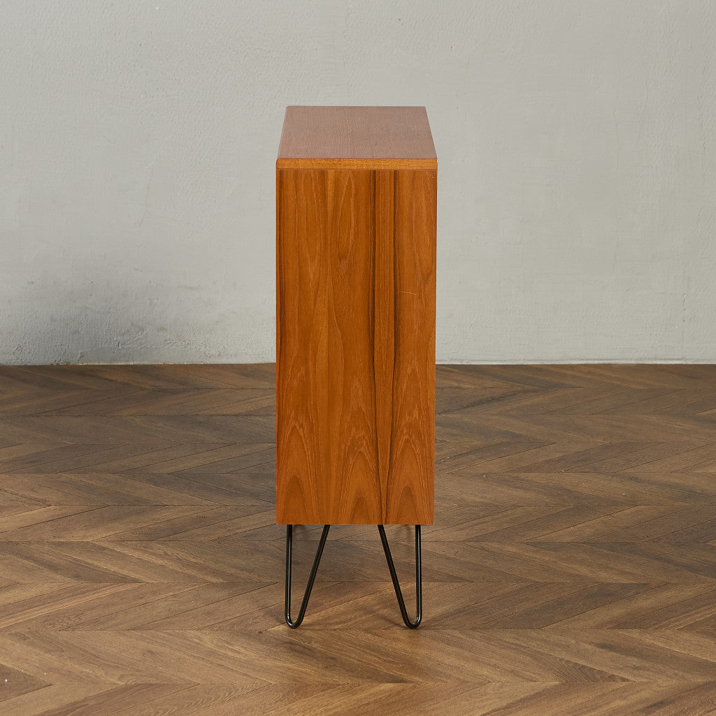 ヴィンテージ ブックシェルフ カスタム アイアンヘアピンレッグ