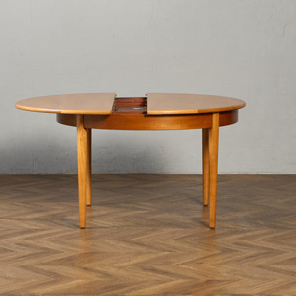 ヴィンテージ エクステンション ラウンドダイニングテーブル