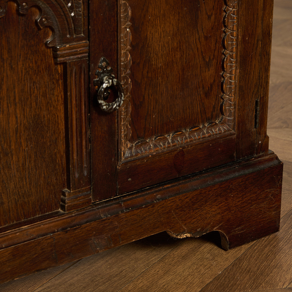 英国 クラシック オーク材 ブックケース